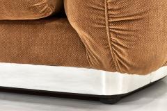 Bernhardt Polar Bear Sofa on Chrome Plinth Base 1970 - 2493204