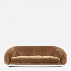 Bernhardt Polar Bear Sofa on Chrome Plinth Base 1970 - 2493835
