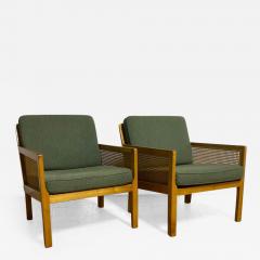 Bernt Petersen Pair of Bernt Petersen 1960 s Easy Armchairs - 2452304