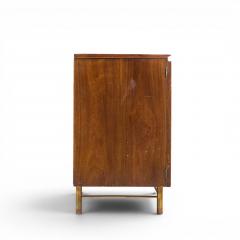 Bert England Bert England Mid Century Walnut and Brass Credenza - 4610455