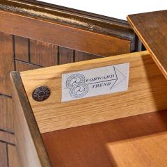 Bert England Bert England Mid Century Walnut and Brass Credenza - 4610463