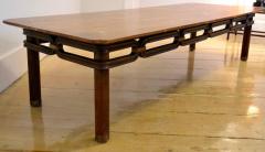 Bert England Brass Inlayed Asian Style Coffee Table Johnson Furniture Co circa 1960 - 570594