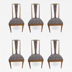 Bert England Rare Set of 6 Bert England Forward Trend Collection Dining Chairs - 1776088