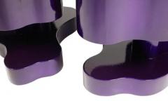 Bert Furnari Bert Furnari Studio Free Form Abstract Side Tables in Powder Coated Aluminum - 3507826
