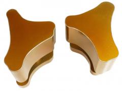 Bert Furnari Bert Furnari Studio Free Form Abstract Side Tables in Powder Coated Aluminum - 3507843