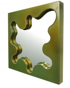 Bert Furnari Bert Furnari Studio Free Form Abstract Wall Mirror in Powder Coated Aluminum - 3525553