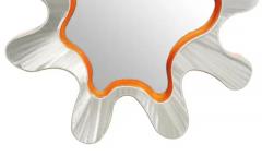 Bert Furnari Bert Furnari Studio Free Form Abstract Wall Mirror in Powder Coated Aluminum - 3525654