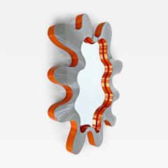 Bert Furnari Bert Furnari Studio Free Form Abstract Wall Mirror in Powder Coated Aluminum - 3530088