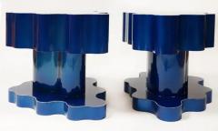 Bert Furnari Custom Order Deposit for 1 of 2 Bert Furnari Blue Studio Side Tables - 4002089