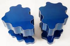 Bert Furnari Custom Order Deposit for 1 of 2 Bert Furnari Blue Studio Side Tables - 4002094