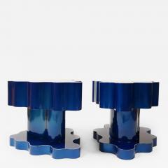 Bert Furnari Custom Order Deposit for 1 of 2 Bert Furnari Blue Studio Side Tables - 4004044