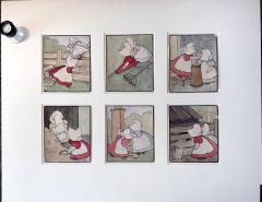 Bertha Corbett Melcher The Sunbonnet Babies Modernist Female Artist - 4108607