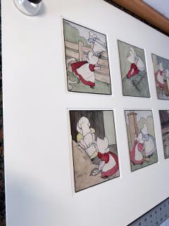Bertha Corbett Melcher The Sunbonnet Babies Modernist Female Artist - 4108609