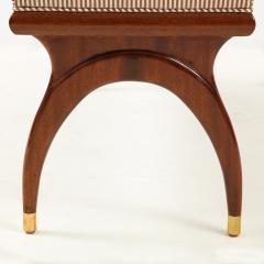 Bertha Schaefer A beautiful contemporary mahogany bench in the manner of Bertha Schaefer 1950s - 2033354