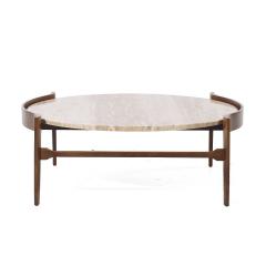 Bertha Schaefer Bertha Schaefer Mid Century Travertine Coffee Table - 3985321