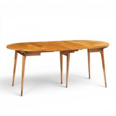 Bertha Schaefer Bertha Schaefer for Singer Sons Mid Century Walnut Dining Table with 4 Leaves - 4651538