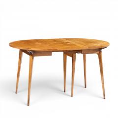 Bertha Schaefer Bertha Schaefer for Singer Sons Mid Century Walnut Dining Table with 4 Leaves - 4651539
