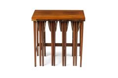 Bertha Schaefor Set of Bertha Schaefor for M Singer Sons American Nest of Occasional Tables - 4274270