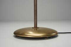 Bertil Brisborg Bertil Brisborg Floor Lamp with Woven Shade for Nordiska Kompaniet Sweden 1940s - 4566775