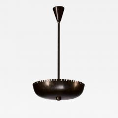 Bertil Brisborg Bertil Brisborg brass pendant lamp side view - 2297959