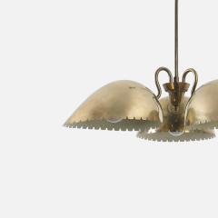 Bertil Brisborg Brass chandelier by Bertil Brisborg - 3562454