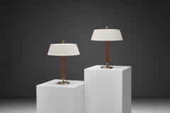 Bertil Brisborg Pair of Table Lamps by Bertil Brisborg for Nordiska Kompaniet Sweden 1950s - 4461281