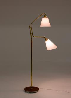 Bertil Brisborg Scandinavian Midcentury Floor Lamp by Bertil Brisborg for NK - 1247551