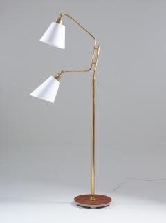 Bertil Brisborg Scandinavian Midcentury Floor Lamp by Bertil Brisborg for NK - 1247556