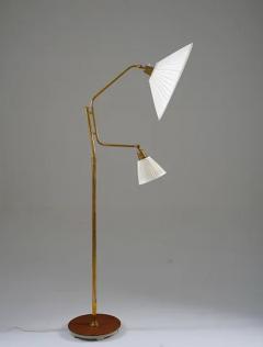 Bertil Brisborg Scandinavian Midcentury Floor Lamp by Bertil Brisborg for NK - 3336147