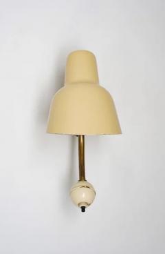 Bertil Brisborg Swedish Midcentury Wall Lamp by Bertil Brisborg for Nordiska Kompaniet NK - 2277413