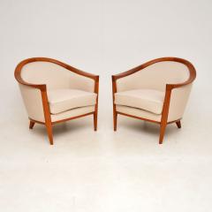 Bertil Fridhagen 1960s Pair of Swedish Teak Vintage Armchairs by Bertil Fridhagen - 3011308