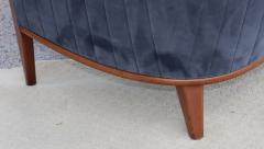 Bertil Fridhagen 1960s Swedish Teak Sofa Designed By Bertil Fridhagen In Velvet Upholstery - 4303792