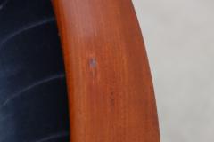 Bertil Fridhagen 1960s Swedish Teak Sofa Designed By Bertil Fridhagen In Velvet Upholstery - 4303793