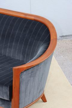 Bertil Fridhagen 1960s Swedish Teak Sofa Designed By Bertil Fridhagen In Velvet Upholstery - 4303795