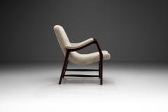 Bertil Fridhagen Bertil Fridhagen Attr Elm Wood Armchair Sweden 1950s - 3725386