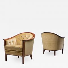 Bertil Fridhagen Bertil Fridhagen Pair of Aristokrat Armchairs Sweden 1963 - 2036271