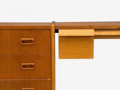 Bertil Fridhagen Bertil Fridhagen Swedish Modern Writing Desk or Vanity Teak Sweden 1960s - 4453817