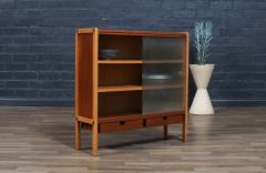Bertil Fridhagen Bertil Fridhagen Teak Oak Bookcase Cabinet for Bodafors - 4409634