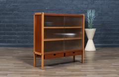 Bertil Fridhagen Bertil Fridhagen Teak Oak Bookcase Cabinet for Bodafors - 4409637