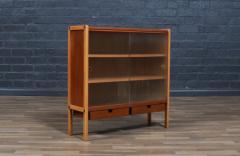 Bertil Fridhagen Bertil Fridhagen Teak Oak Bookcase Cabinet for Bodafors - 4409638