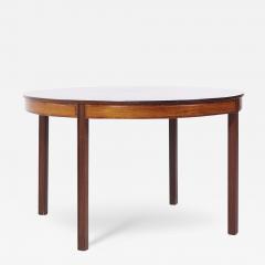 Bertil Fridhagen Bertil Fridhagen for Bodafors MCM Swedish Rosewood Dining Table with 2 Leaves - 3866074