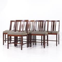 Bertil Fridhagen Bertil Fridhagen for Bodafors Swedish Rosewood Dining Chairs Set of 8 - 3863668