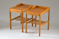 Bertil Fridhagen Scandinavian Midcentury Bedside Tables by Bertil Fridhagen for Bodafors 1960s - 1619859