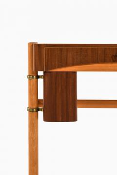 Bertil Fridhagen Vanity in Teak Beech and Brass by Bertil Fridhagen 1958 - 4378222