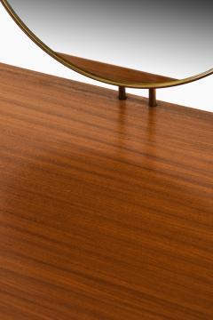 Bertil Fridhagen Vanity in Teak Beech and Brass by Bertil Fridhagen 1958 - 4378233
