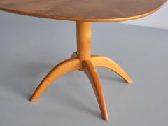 Bertil S derberg Bertil S derberg Coffee Side Table in Burl Wood Svensk Hemsl jd Sweden 1930s - 3381951