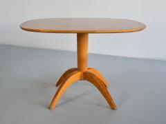 Bertil S derberg Bertil S derberg Coffee Side Table in Burl Wood Svensk Hemsl jd Sweden 1930s - 3381953