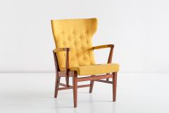 Bertil S derberg Pair of Bertil S derberg Armchairs in Mahogany for Nordiska Kompaniet 1940s - 1325022