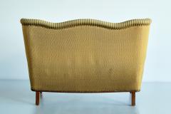 Bertil S derberg Sculptural Bertil S derberg Sofa Nordiska Kompaniet Sweden 1940s - 3335134