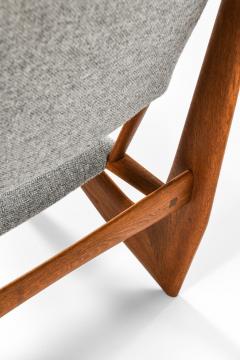 Bertil V Behrman Pair of Easy Chairs in Oak by Bertil W Behrman 1950 s - 4479131
